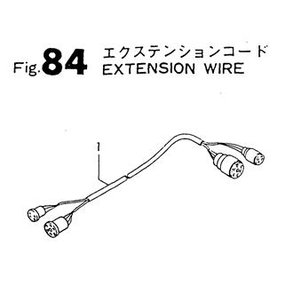 FIG 84. EXTENSION  WIRE