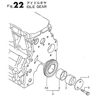 FIG 22. IDLE GEAR