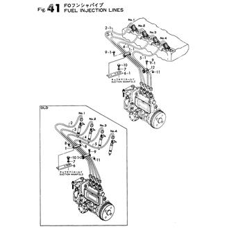 FIG 41. FUEL INJECTION LINES