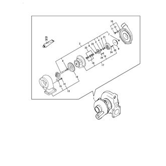 FIG 86. (54A)TURBINE(INNER PARTS)(FROM E21754)