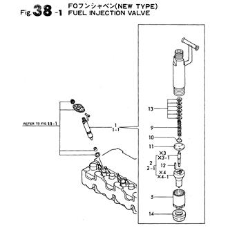 FIG 85. (38A)FUEL INJECTION VALVE(FROM E21001)
