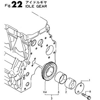 FIG 22. IDLE GEAR