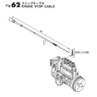 FIG 62. ENGINE STOP CABLE