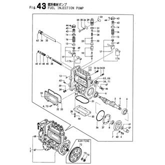 FIG 43. FUEL INJECTION PUMP