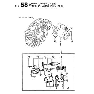 FIG 58. STARTING MOTOR(PREVIOUS)