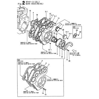 FIG 2. GEAR HOUSING(AL)