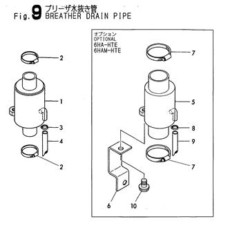 FIG 9. BREATHER DRAIN PIPE