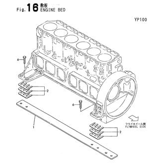 FIG 16. ENGINE BED