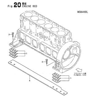 FIG 20. ENGINE BED