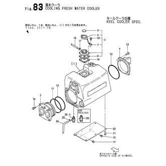 FIG 83. COOLING FRESH WATER TANK