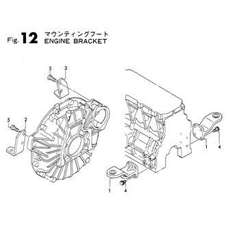 FIG 12. ENGINE BRACKET