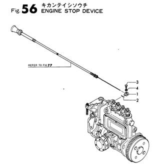 FIG 56. ENGINE STOP DEVICE