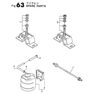 FIG 63. SPARE PARTS