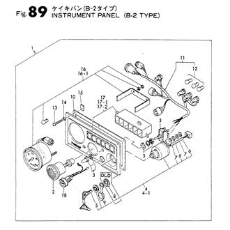 FIG 89. INSTRUMENT PANEL (B-2 TYPE)