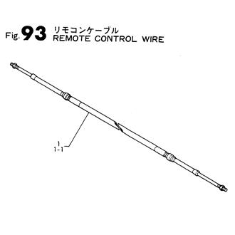 FIG 93. REMOTE CONTROL WIRE