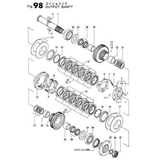 FIG 98. OUTPUT SHAFT