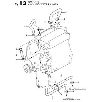 FIG 13. COOLING WATER LINES