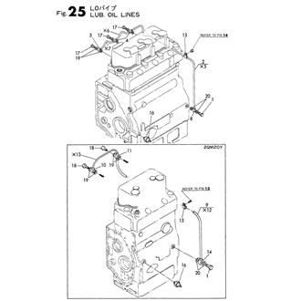 FIG 25. LUB. OIL LINES