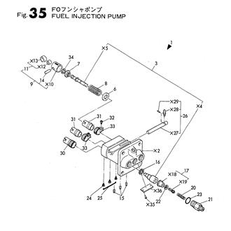 FIG 35. FUEL INJECTION PUMP