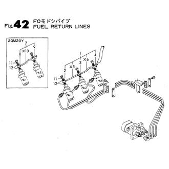 FIG 42. FUEL RETURN LINES