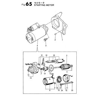 FIG 65. STARTING MOTOR(FOR 24V