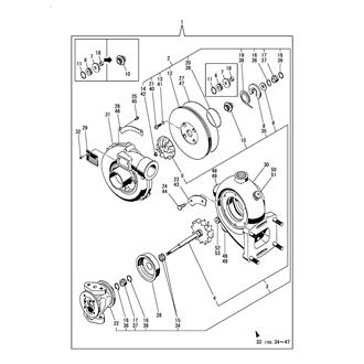 FIG 18. TURBINE(INNER PARTS)(4LH-DTE)