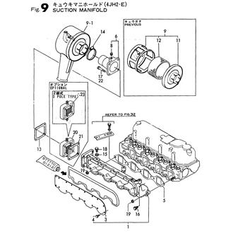 FIG 9. SUCTION MANIFOLD(4JH2E)