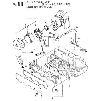 FIG 11. SUCTION MANIFOLD(4JH2-HTE,DTE,UTE)