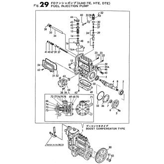 FIG 29. FUEL INJECTION PUMP(4JH2-TE,HTE,DTE)