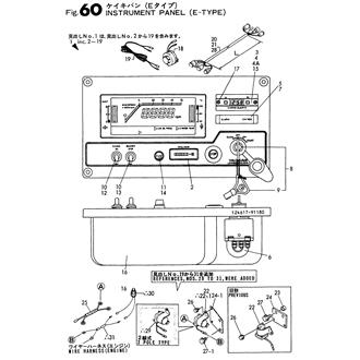 FIG 60. INSTRUMENT PANEL(E-TYPE)