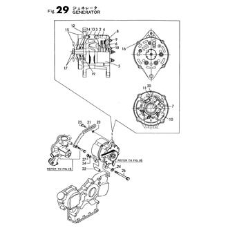 FIG 29. GENERATOR COMPONENT PARTS(OPTIONAL)