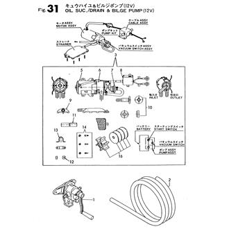 FIG 31. DRAIN PUMP & BILGE PUMP