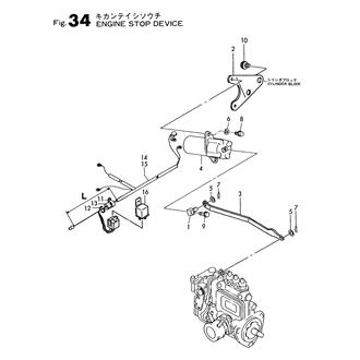 FIG 34. ENGINE STOP DEVICE