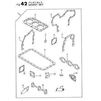 FIG 42. GASKET SET