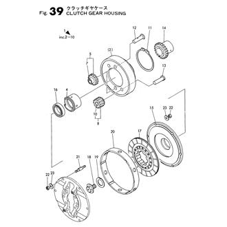 FIG 39. CLUTCH GEARS HOUSING