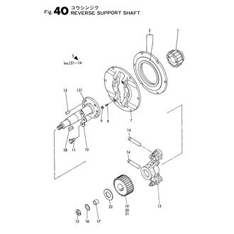 FIG 40. REVERSE SUPPORT SHAFT