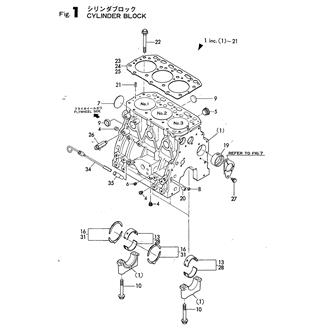 FIG 1. CYLINDER BLOCK