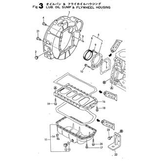 FIG 3. LUB.OIL SUMP & FLYWHEEL HOUS.