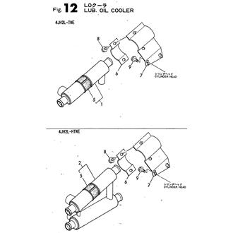 FIG 12. LUB. OIL COOLER