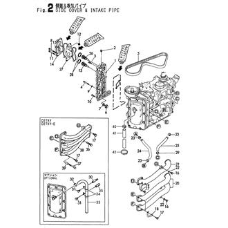 FIG 2. SIDE COVER & INTAKE PIPE