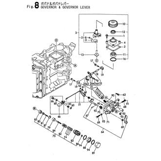 FIG 8. GOVERNOR & GOVERNOR LEVER