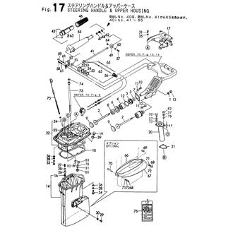 FIG 17. STEERING HANDLE & UPPER HOUSING