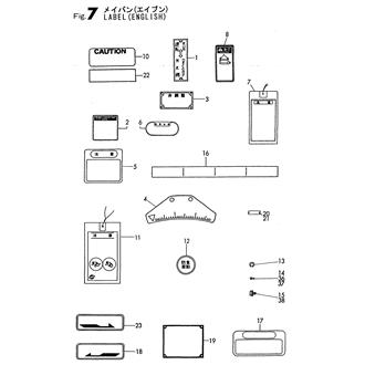 FIG 7. LABEL(ENGLISH)