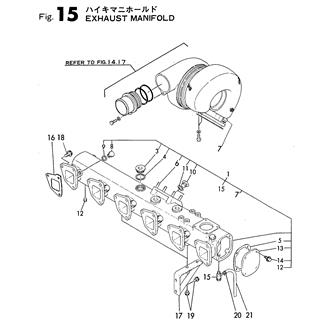 FIG 15. EXHAUST MANIFOLD