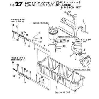 FIG 27. LUB.OIL LINE(PUMP-CYLINDER) & PISTON NOZZLE