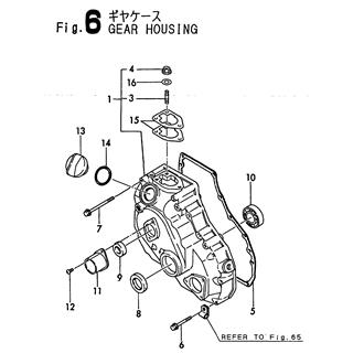 FIG 6. GEAR HOUSING