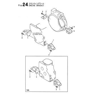 FIG 24. ENGINE BRACKET