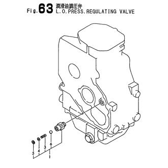 FIG 63. LUB. OIL PRESS. REGULATING VALVE