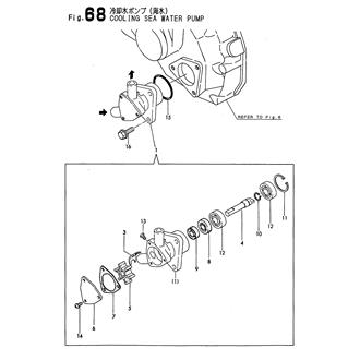 FIG 68. COOLING SEA WATER PUMP