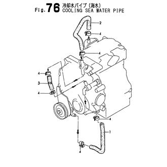 FIG 76. COOLING SEA WATER PIPE